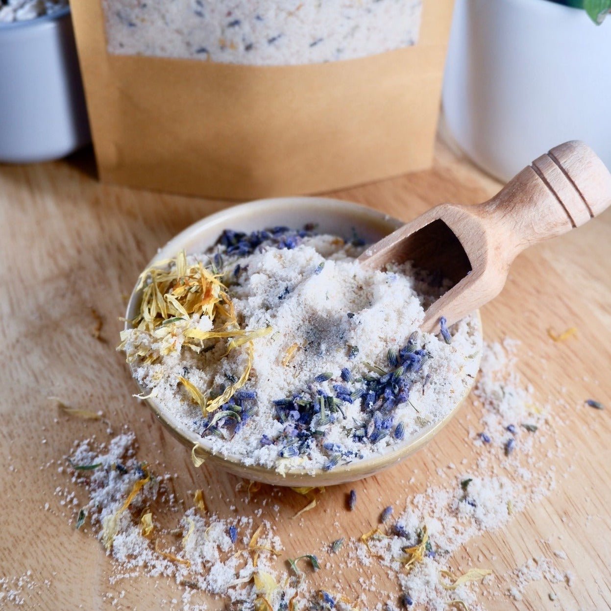 Lavender and Rosemary Soothing Bath Milk - Sapónne Naturals