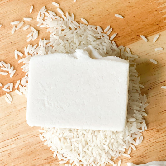 Handcrafted Rice Milk Soap Bar with Natural Ingredients – UK Skincare