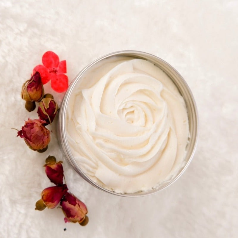 Rose Geranium Triple Butter Body Butter - Sapónne Naturals